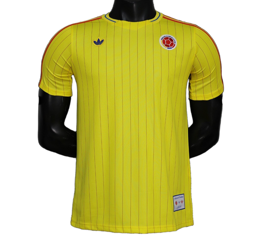 Colombia 2026 Jersey – Player Version – Yellow – Terrace Icons