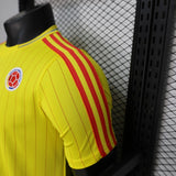 Colombia 2026 Jersey – Player Version – Yellow – Terrace Icons