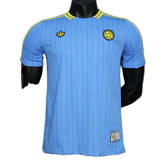 Colombia 2026 Jersey – Player Version – Blue – Terrace Icons