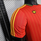 Belgium 2026 Jersey – Player Version – White/Red – Terrace Icons