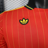 Belgium 2026 Jersey – Player Version – White/Red – Terrace Icons