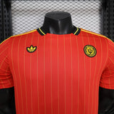 Belgium 2026 Jersey – Player Version – White/Red – Terrace Icons