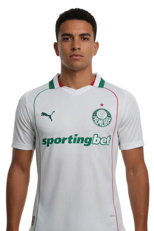 Palmeiras 2026/27 Away Jersey – Player Version – White