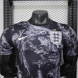 England 2026 Jersey – Player Version – Navy – Dark Lion Brushstroke Pattern