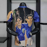 Brazil 2026 Jersey – Player Version – Special Edition – Cbf Hand Drawn Art Featuring Ronaldo Ronaldinho