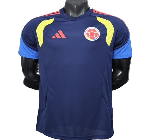 Colombia 2026 Jersey – Player Version – Special Edition – Blue – Navy/Yellow