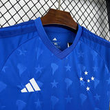 Cruzeiro 2026/27 Home Jersey – Women's – Blue – Full Length