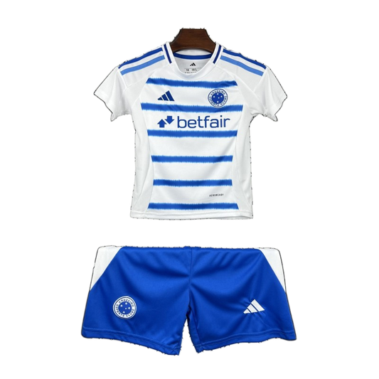 Cruzeiro 2026/27 Away Kids Kit