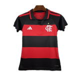 Flamengo 2026/27 Home Jersey – Women's – Red/Black Stripes