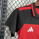 Flamengo 2026/27 Home Jersey – Women's – Red/Black Stripes