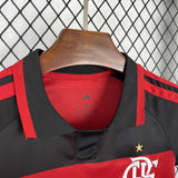 Flamengo 2026/27 Home Jersey – Women's – Red/Black Stripes