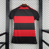 Flamengo 2026/27 Home Jersey – Women's – Red/Black Stripes
