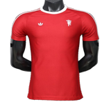 Manchester United 2026/27 Jersey – Player Version – White/Red – Three Stripe Shoulders