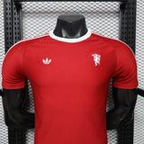 Manchester United 2026/27 Jersey – Player Version – White/Red – Three Stripe Shoulders