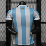 Argentina 2027 Home Jersey – Player Version – White/Blue – Light Stripes Fifa Champion Badge