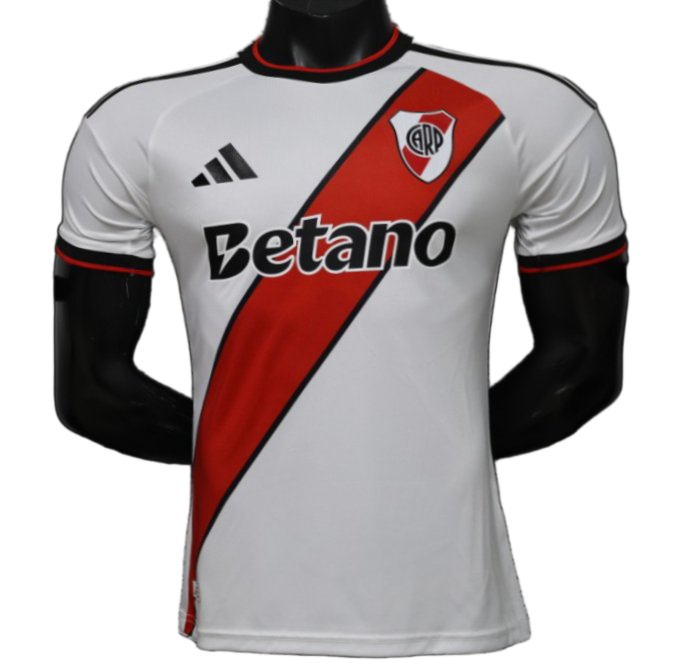 River Plate 2026/27 Home Jersey – Player Version – White/Red