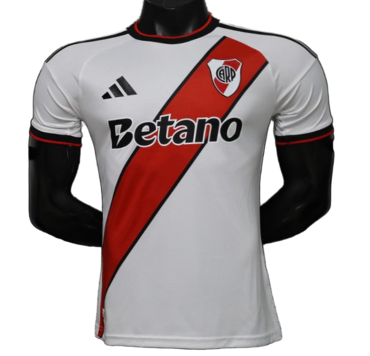 River Plate 2026/27 Home Jersey – Player Version – White/Red