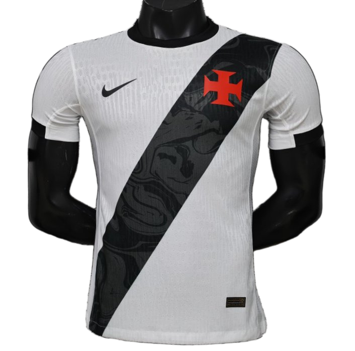Vasco Da Gama 2026/27 Away Jersey – Player Version – Black/White