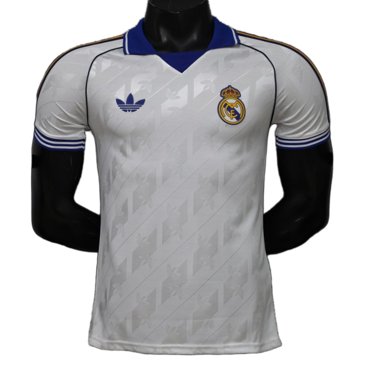 Real Madrid 2026/27 Home Jersey – Player Version – White/Blue