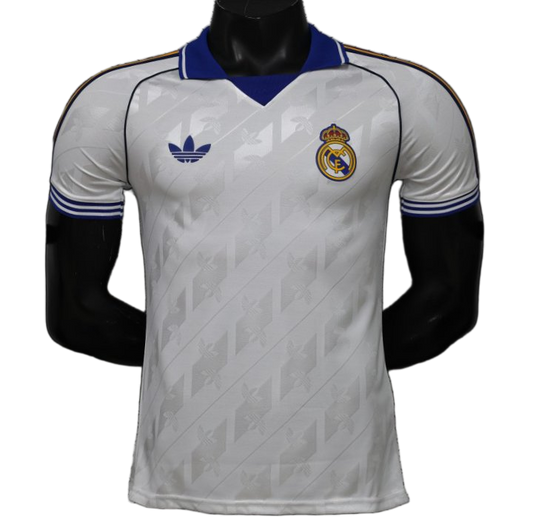 Real Madrid 2026/27 Home Jersey – Player Version – White/Blue