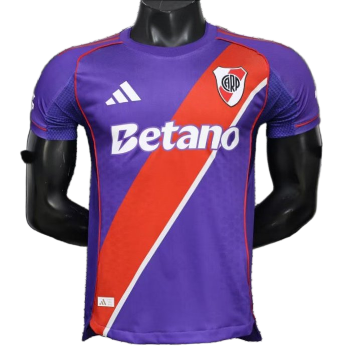 River Plate 2026/27 Third Jersey – Player Version – Red/Purple