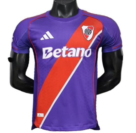 River Plate 2026/27 Third Jersey – Player Version – Red/Purple