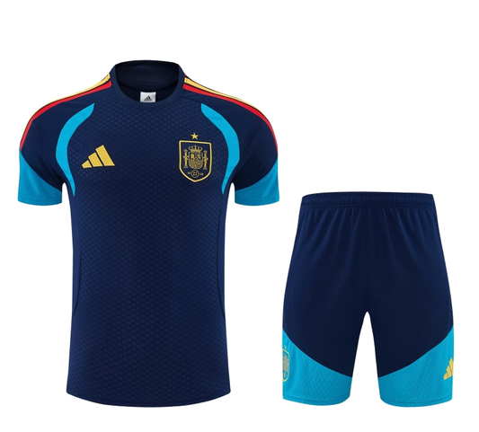 Spain 2026/27 Jersey – Blue/Navy – Short Shorts