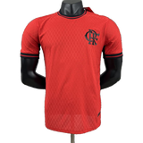 Flamengo 2026/27 Jersey – Dry Jacquard – Red with Black Shoulders