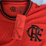 Flamengo 2026/27 Jersey – Dry Jacquard – Red with Black Shoulders