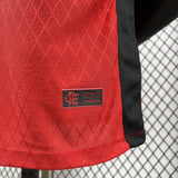 Flamengo 2026/27 Jersey – Dry Jacquard – Red with Black Shoulders