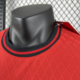 Flamengo 2026/27 Jersey – Dry Jacquard – Red with Black Shoulders