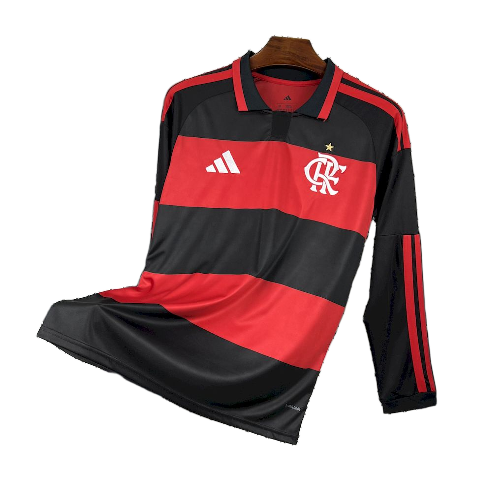 Flamengo 2026/27 Home Jersey – Long Sleeve