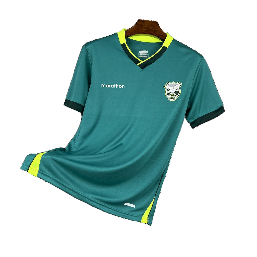 Bolivia 2026 Home Jersey – Green/Yellow