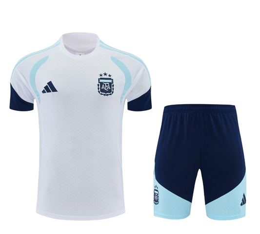 Argentina 2026/27 Jersey – White – Short Shorts