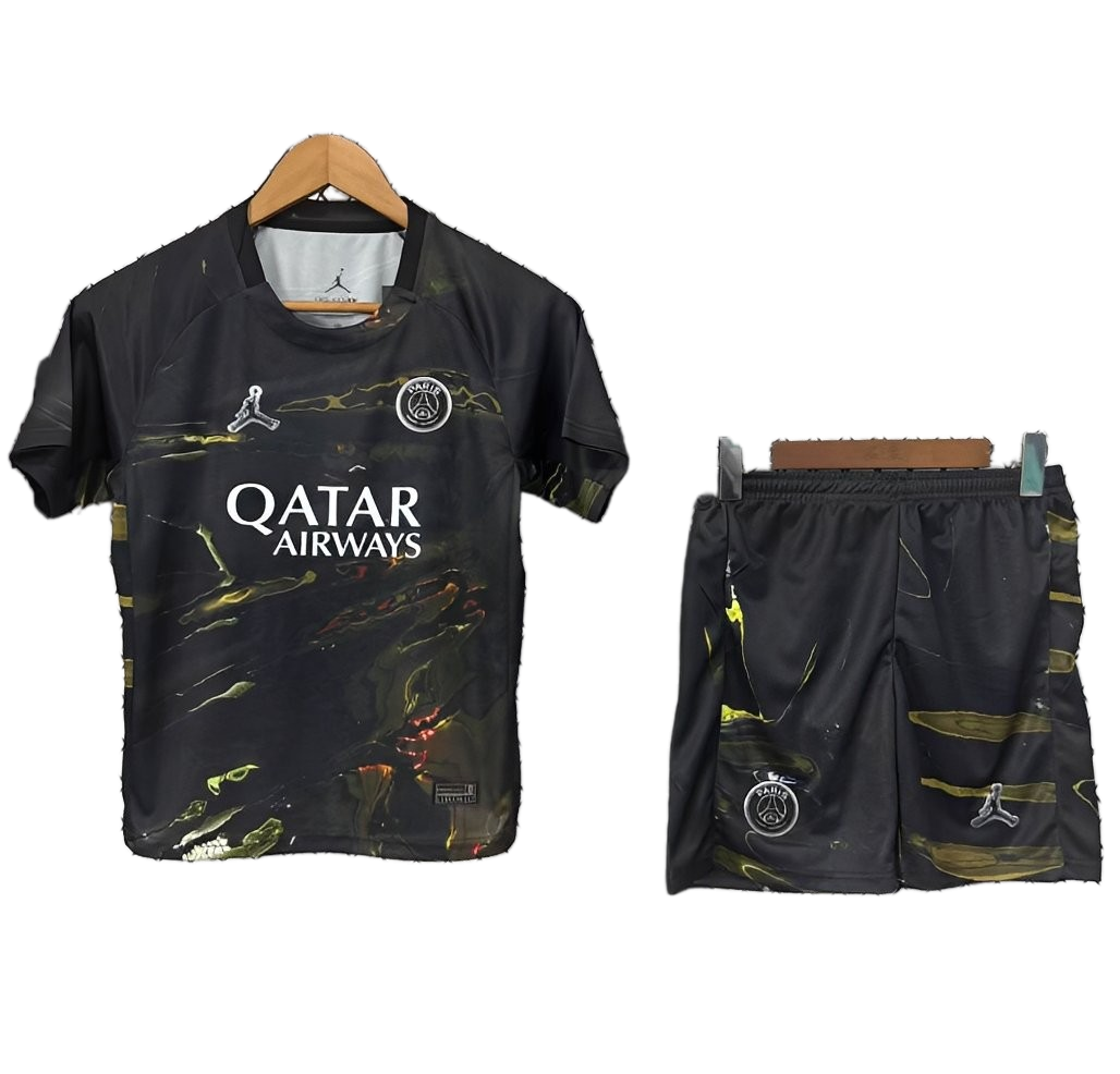 Paris Saint – Germain 2025/26 Fourth Kids Kit