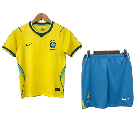Brazil 2026 World Cup Home Kids Kit