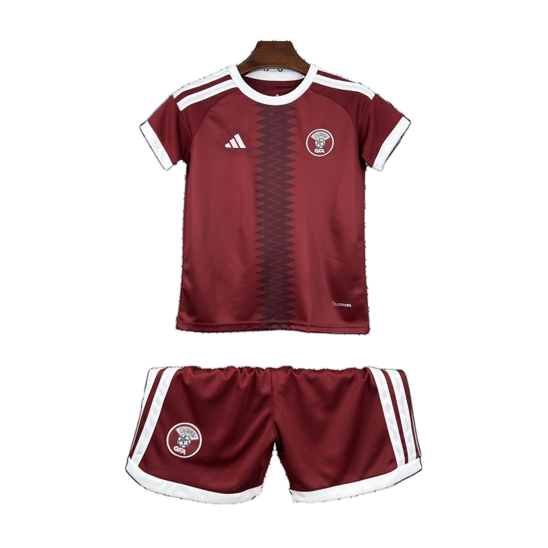 Qatar 2026 World Cup Home Kids Kit