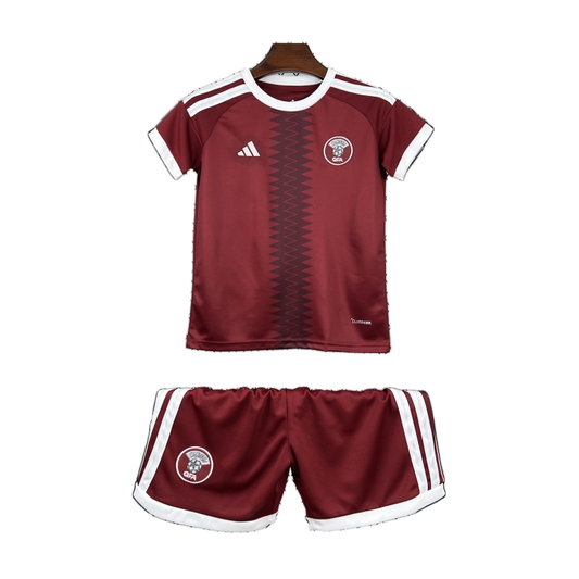 Qatar 2026 World Cup Home Kids Kit