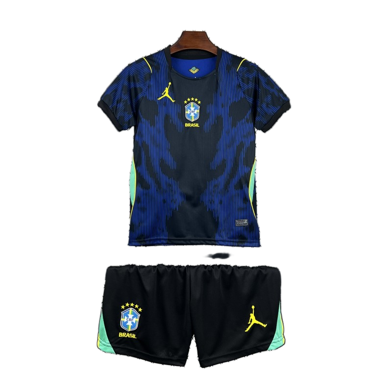 Brazil 2026 World Cup Away Kids Kit