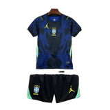Brazil 2026 World Cup Away Kids Kit