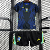 Brazil 2026 World Cup Away Kids Kit