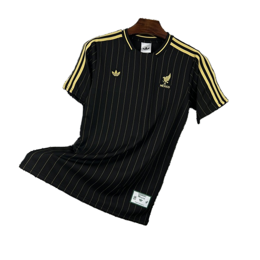 Mexico 2026 Jersey – Terrace Icons – Black/Gold