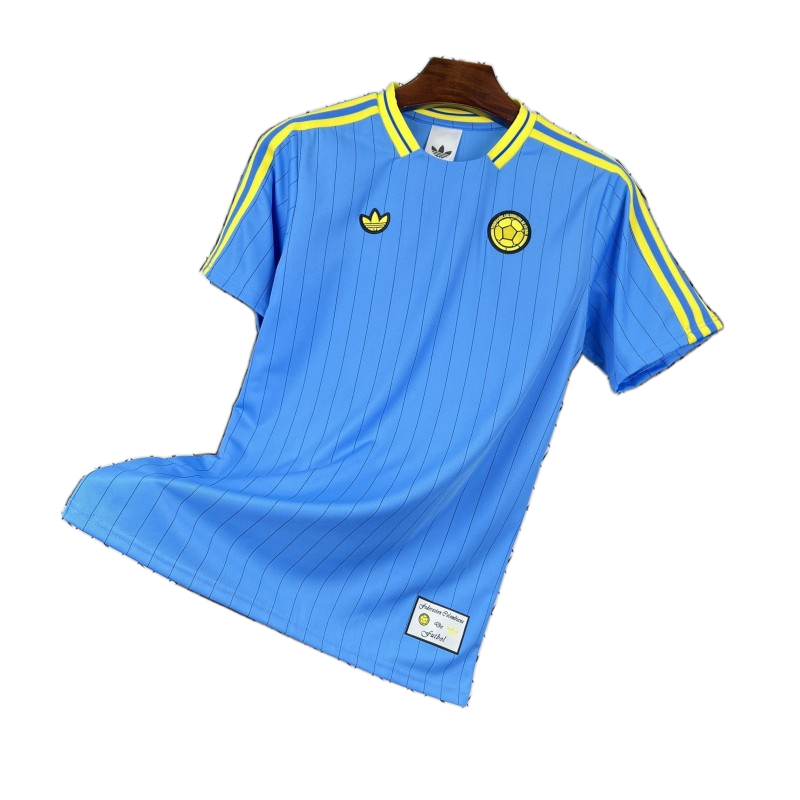 Colombia 2026 Jersey – Terrace Icons – Sky Blue