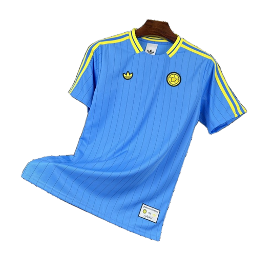 Colombia 2026 Jersey – Terrace Icons – Sky Blue