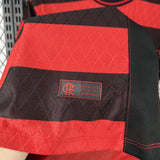 Flamengo 2026/27 Jersey – Dry Jacquard – Red/Black Stripes
