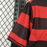 Flamengo 2026/27 Jersey – Dry Jacquard – Red/Black Stripes