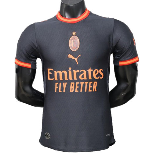 AC Milan 2026/27 Third Jersey – Player Version – Black