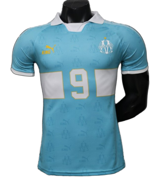 Olympique de Marseille 2026/27 Away Jersey – Player Version – Blue