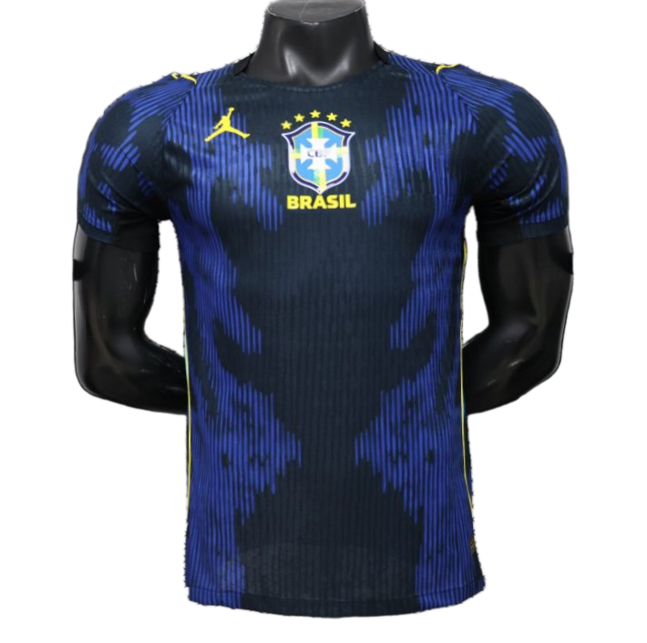 Brazil 2026 Away Jersey – Player Version – Blue/Navy