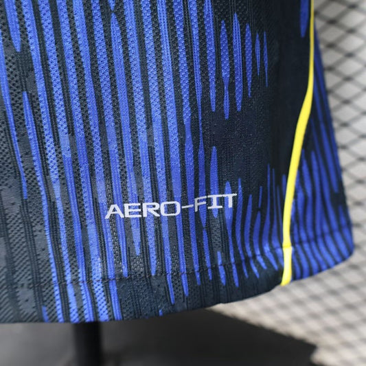 Brazil 2026 Away Jersey – Player Version – Blue/Navy
